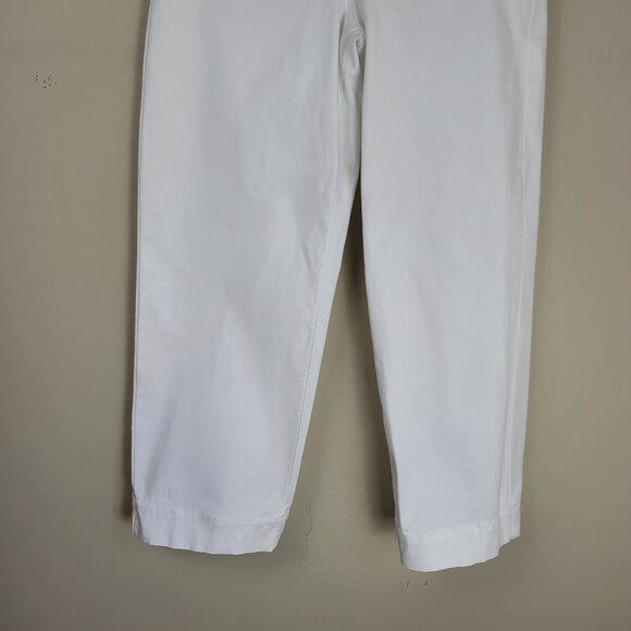 Spanx Stretch Twill Cropped Wide Leg Pants - Picture 5 of 11